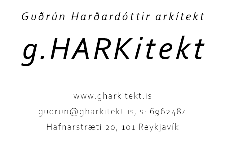 g.HARKitekt - Guðrún Harðardóttir arkítekt
